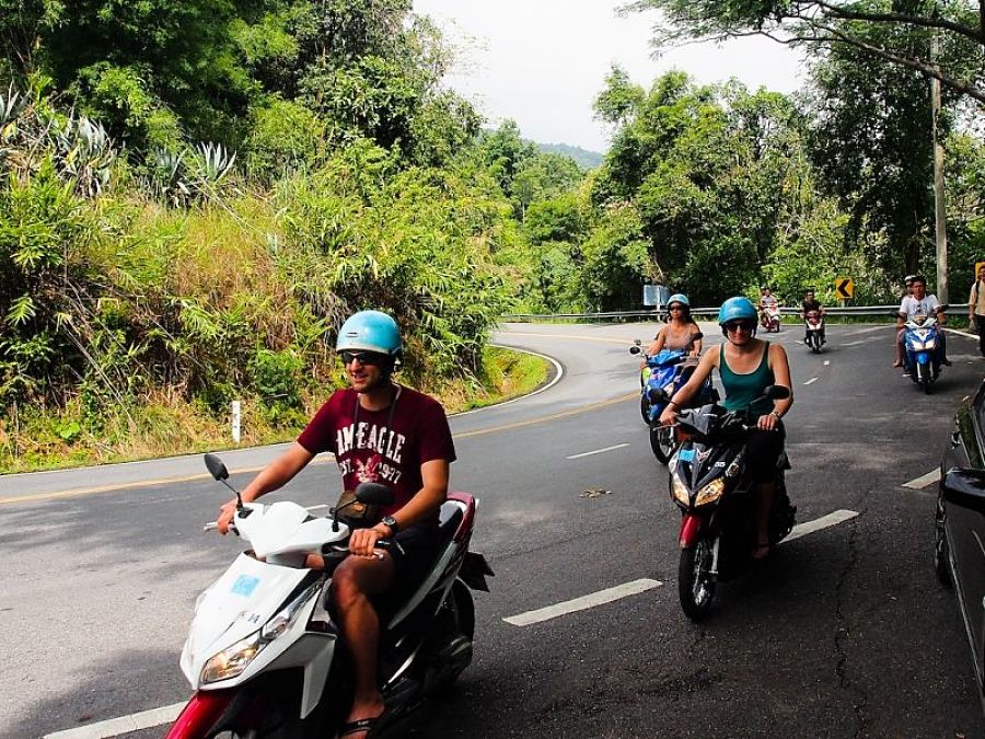 Viajar por Tailandia en moto