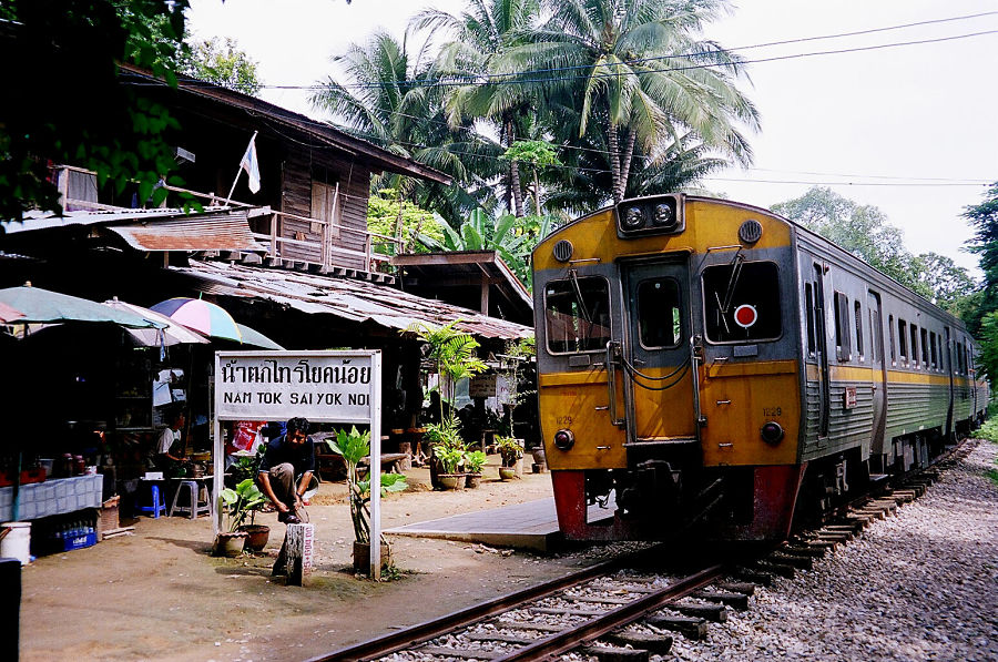 Estación del Tren de la Muerte en Nam Tok
