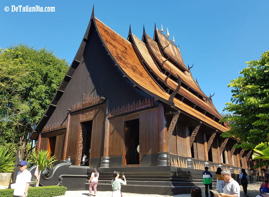 Casa negra de Chiang Rai - Museo Baandam
