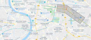 Zona de Sukhumvit de Bangkok
